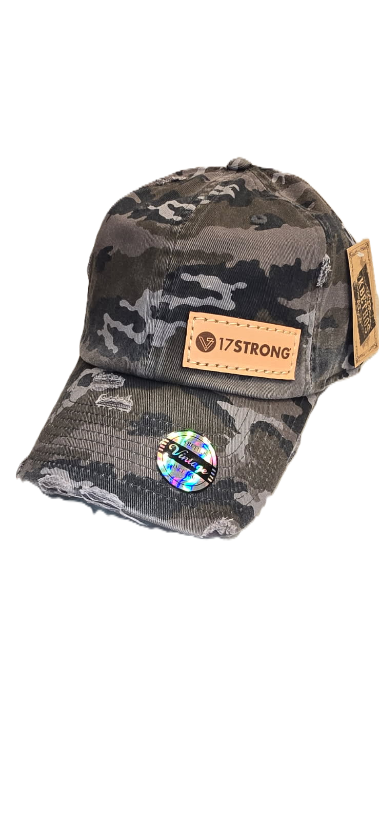 Vintage Camo Baseball Cap