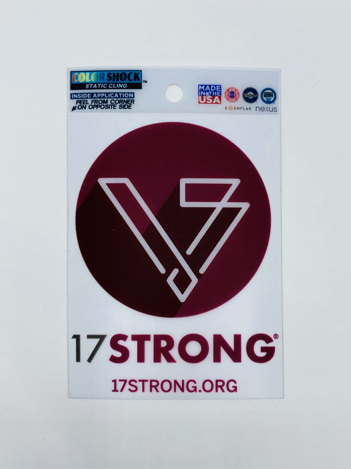 Inside Application Decal