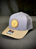 Trucker Hat - Combo Gunmetal/Chocolate Chip - Star Patch