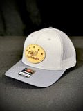Trucker Hat - Combo Light Grey/Gunmetal - Eagle Patch