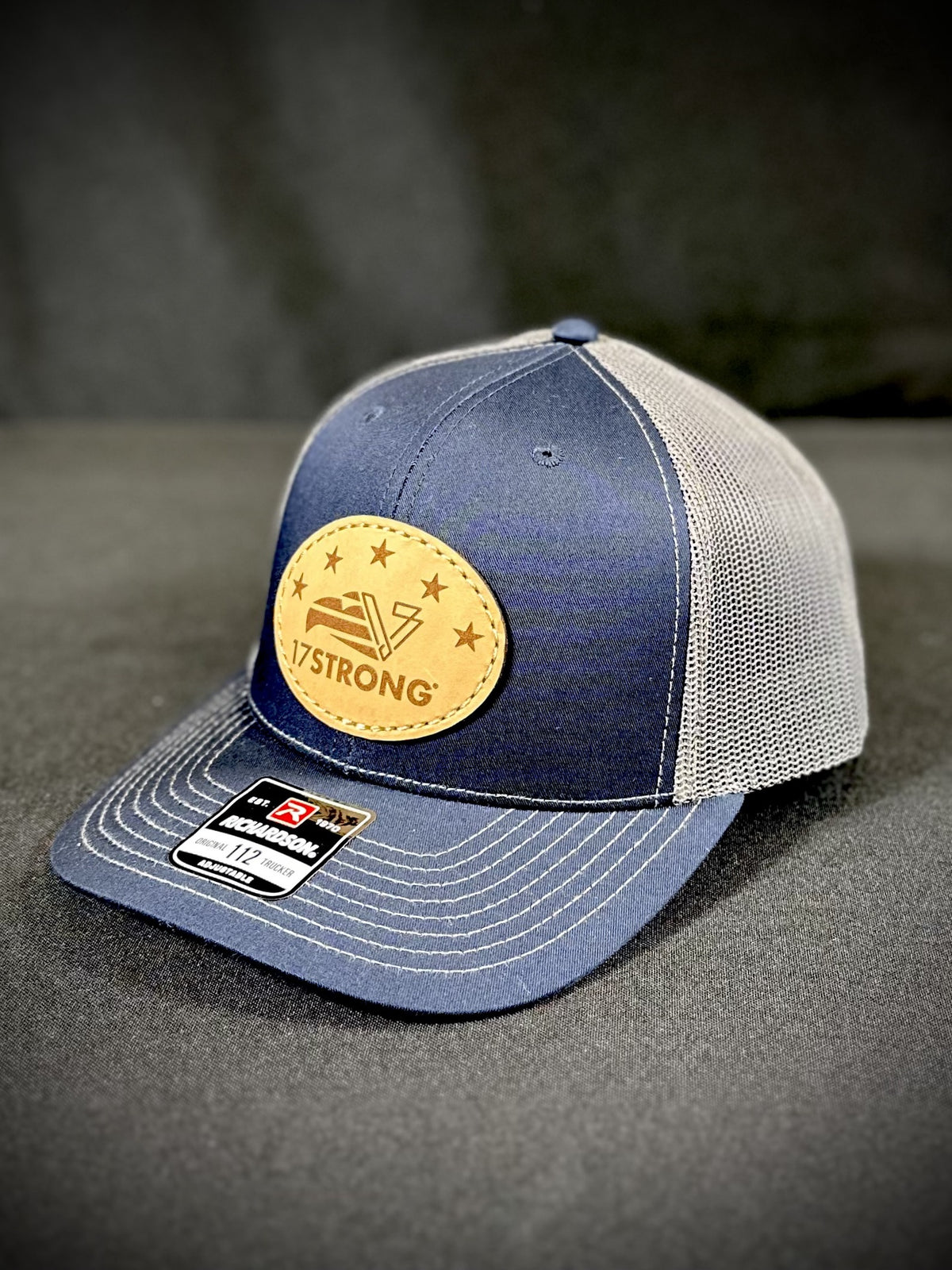 Trucker Hat - Combo Navy/Grey - Eagle Patch