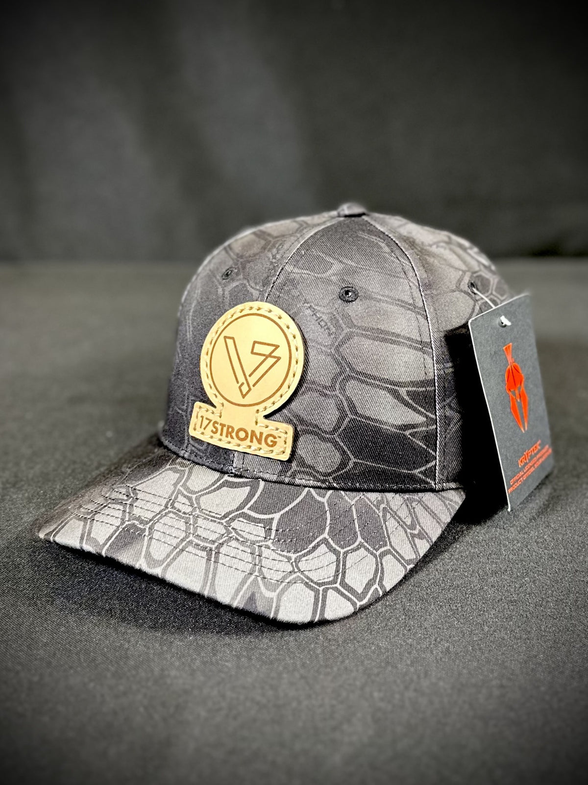 Casual Twill Camo Hat - Logo Patch