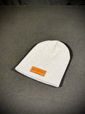Beanie - Solid - Grey - Side Patch